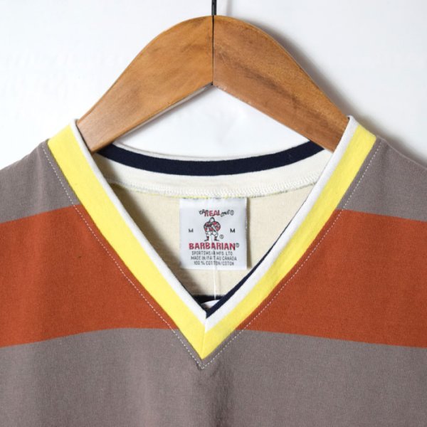 画像14: 【Mサイズ】BARBARIAN×RUSTY TO SHINE　クレイジーパターン Vネックベスト (14)