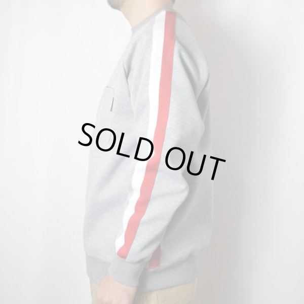 画像4: BLUE BLUE　テックスウェット ラインクルーネックプルオーバー (4)