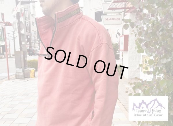 画像2: Jagged Edge　HALF-ZIP SWEAT (2)