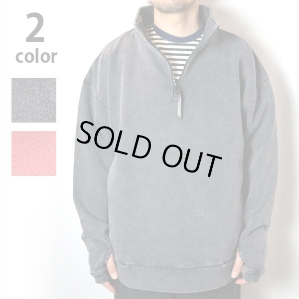 画像1: Jagged Edge　HALF-ZIP SWEAT (1)