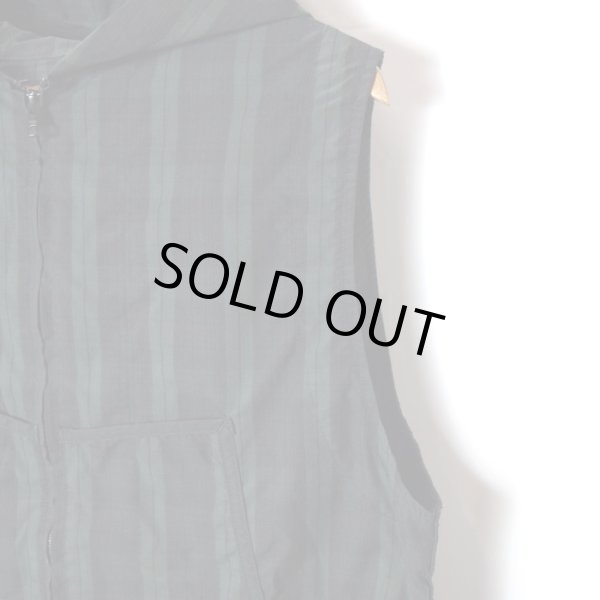 画像12: BLUE BLUE　TCリップストップ ストレッチ フードベスト (12)