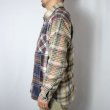 画像4: HOUSTON　VINTAGE FLANNEL CRAZY WORK SHIRT (4)