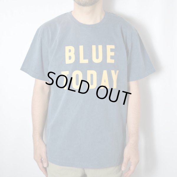 画像10: 【再入荷・新色追加】BLUE BLUE  BLUE TODAY ヴィンテージ ウォッシュ Tシャツ (10)
