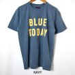画像3: BLUE BLUE  BLUE TODAY ヴィンテージ ウォッシュ Tシャツ (3)