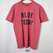 画像6: 【再入荷・新色追加】BLUE BLUE  BLUE TODAY ヴィンテージ ウォッシュ Tシャツ (6)