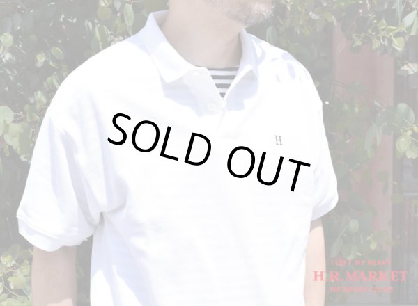 画像2: HOLLYWOOD RANCH MARKET　Hエンブロイダリー カノコ ヘムリブ ポロシャツ (2)