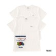 画像2: 【新色入荷】FRUIT OF THE LOOM・BLUE BLUE　オーガニックコットン 2パック ポケットTシャツ/24 (2)