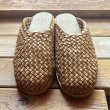 画像6: mole shoes　 WOVEN LEATHER CROG (6)