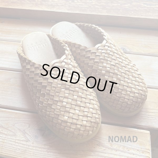 画像5: mole shoes  WOVEN LEATHER CROG (5)