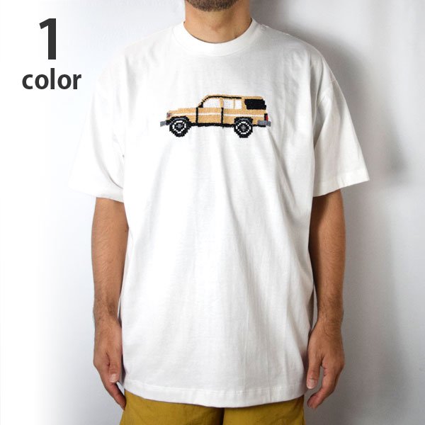 画像1: 【再入荷】o.k　クロスステッチ LAND CRUISER Tシャツ (1)