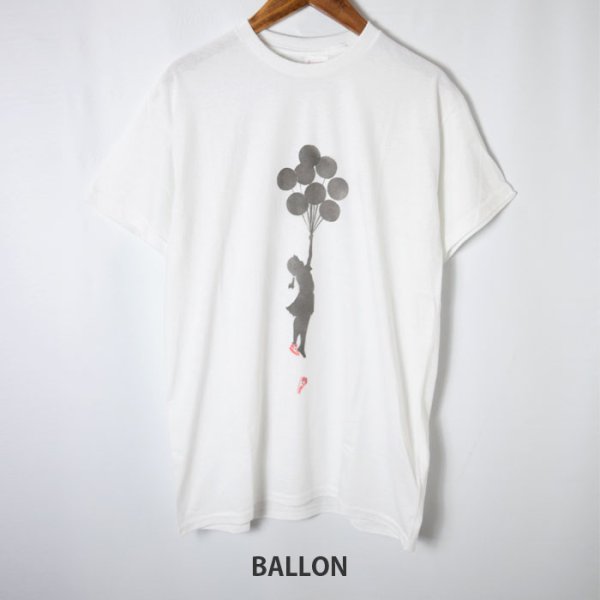 画像8: 【HUGGER Mサイズのみ】o.k　AJ1 feat. Banksy S/S TEE (8)