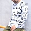 画像2: SY32　GRAPHIC PATTERN L/S TEE (2)