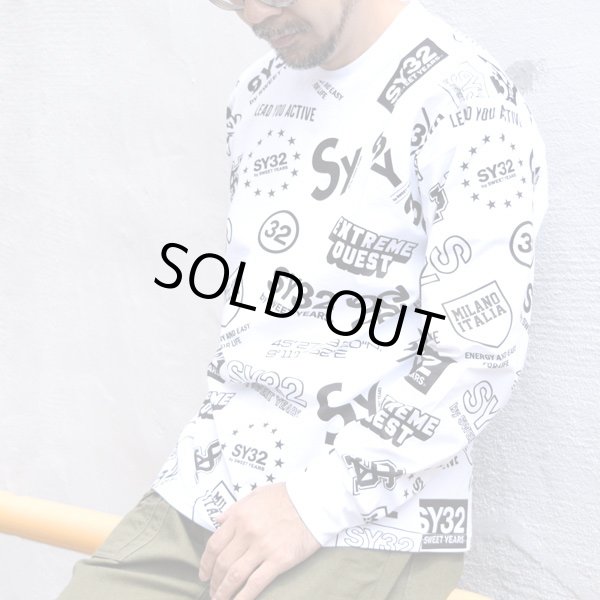 画像2: SY32　GRAPHIC PATTERN L/S TEE (2)