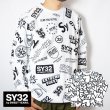 画像1: SY32　GRAPHIC PATTERN L/S TEE (1)