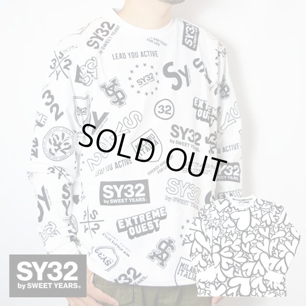 画像1: SY32　GRAPHIC PATTERN L/S TEE (1)