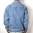 画像5: BLUE BLUE  セルビッチデニム 3rdタイプ フェード トラッカージャケット　BASICDENIM (5)