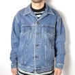 画像3: BLUE BLUE  セルビッチデニム 3rdタイプ フェード トラッカージャケット　BASICDENIM (3)