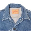 画像8: BLUE BLUE  セルビッチデニム 3rdタイプ フェード トラッカージャケット　BASICDENIM (8)