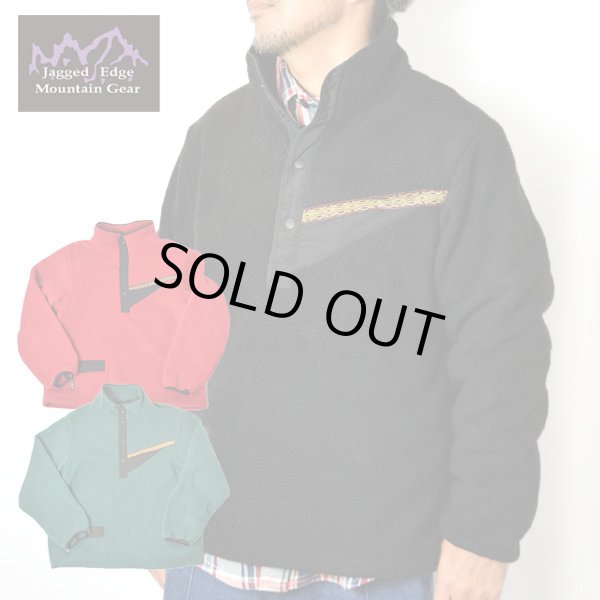 画像1: Jagged Edge　FLEECE SNAP-T (1)