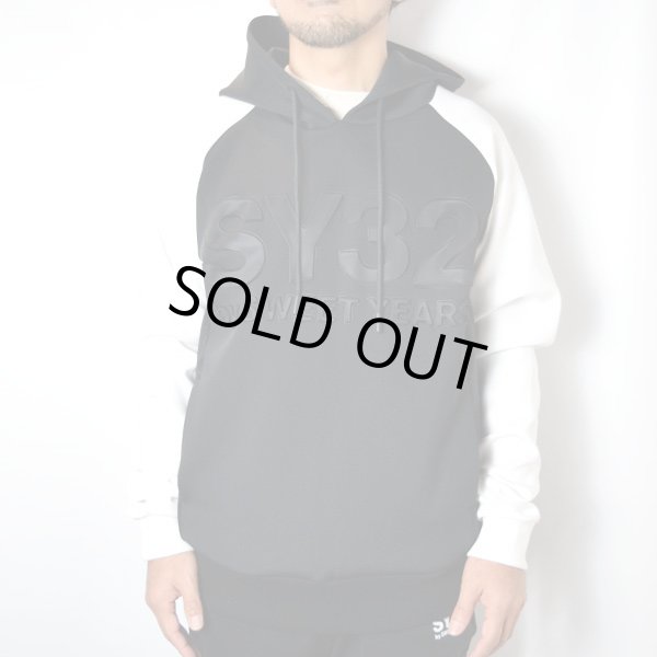 画像5: SY32 DOUBLE KNIT EMBOSS GEOMETRY P/O HOODIE (5)