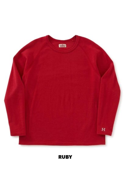 画像12: 【新色入荷】HOLLYWOOD RANCH MARKET　『ストレッチフライス レディース リラックスフィット　ロングスリーブ』　SFN (12)