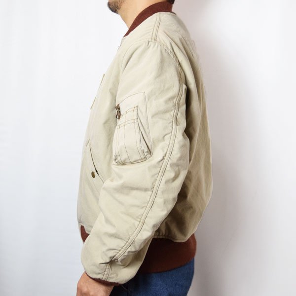 画像5: BLUE BLUE　サルファダック MA-1ジャケット (5)