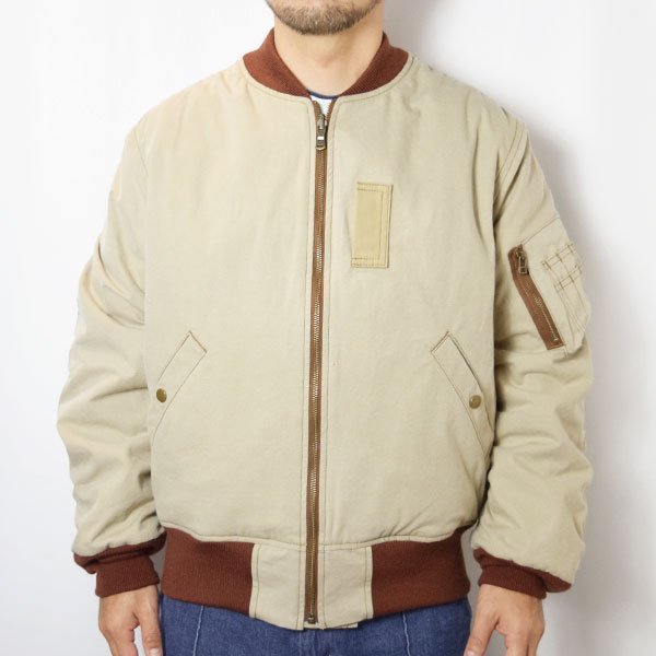 画像4: BLUE BLUE　サルファダック MA-1ジャケット (4)