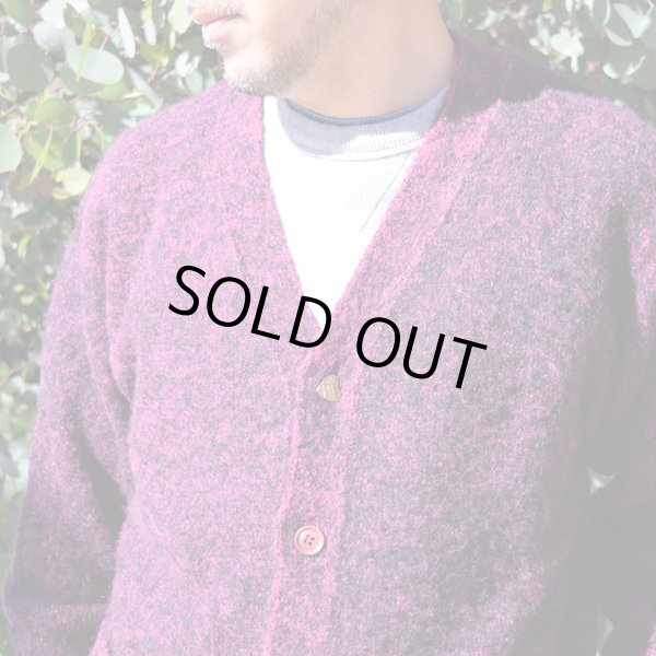 画像2: HOLLYWOOD RANCH MARKET　バイカラーモヘアカ ーディガン (2)