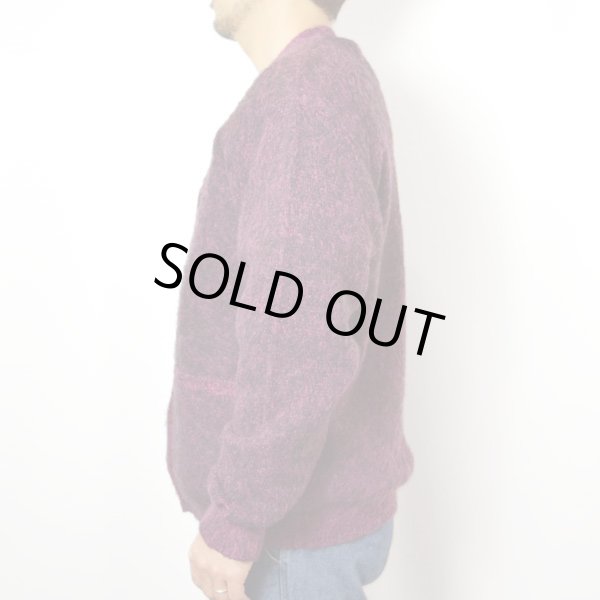 画像4: HOLLYWOOD RANCH MARKET　バイカラーモヘアカ ーディガン (4)