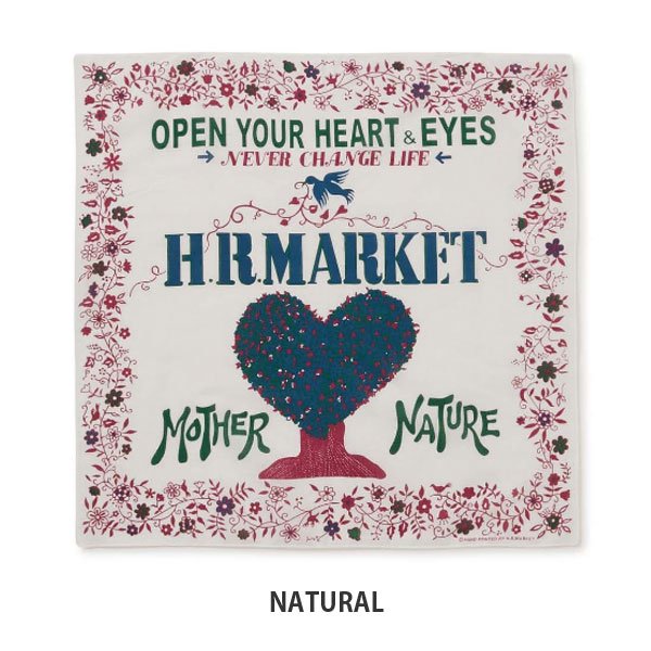 画像3: 【代引き不可】HOLLYWOOD RANCH MARKET　MOTHER NATURE バンダナ (3)