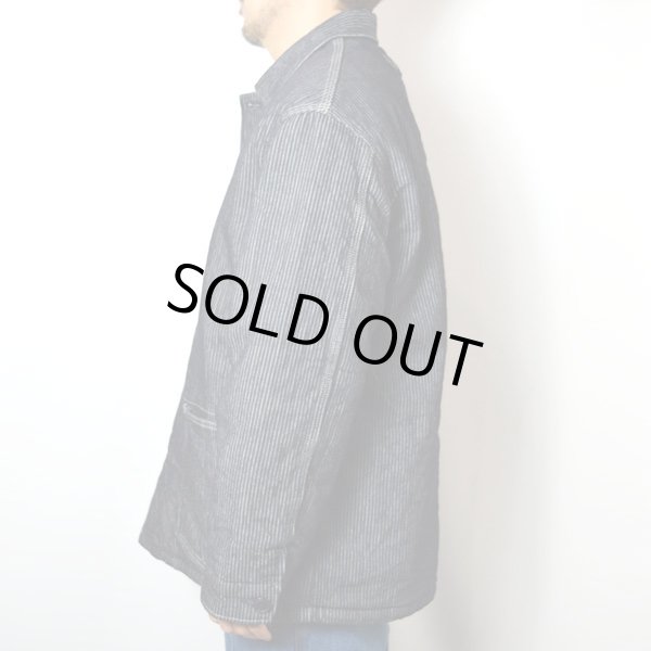 画像4: BLUE BLUE  コードデニム ボアライニング ワークジャケット (4)