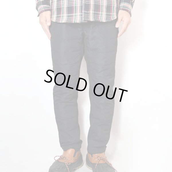 画像2: JEMORGAN　ダウン×ストレッチシャギークライミングダウンパンツ (2)