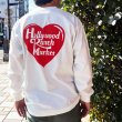 画像2: HOLLYWOOD RANCH MARKET　オーガニックコットン ハートインHRM ロングスリーブＴシャツ (2)