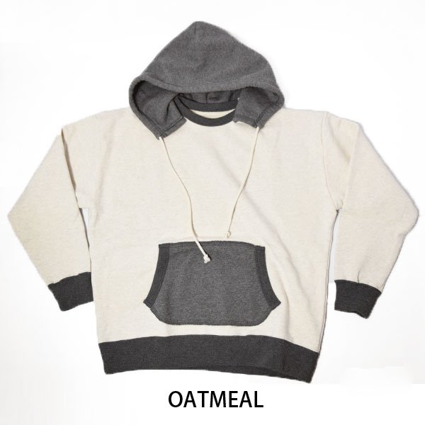 画像8: HOLLYWOOD RANCH MARKET　2トーンヴィンテージスエットフーディ (8)