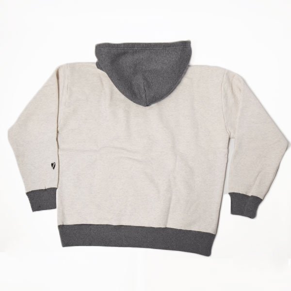 画像9: HOLLYWOOD RANCH MARKET　2トーンヴィンテージスエットフーディ (9)