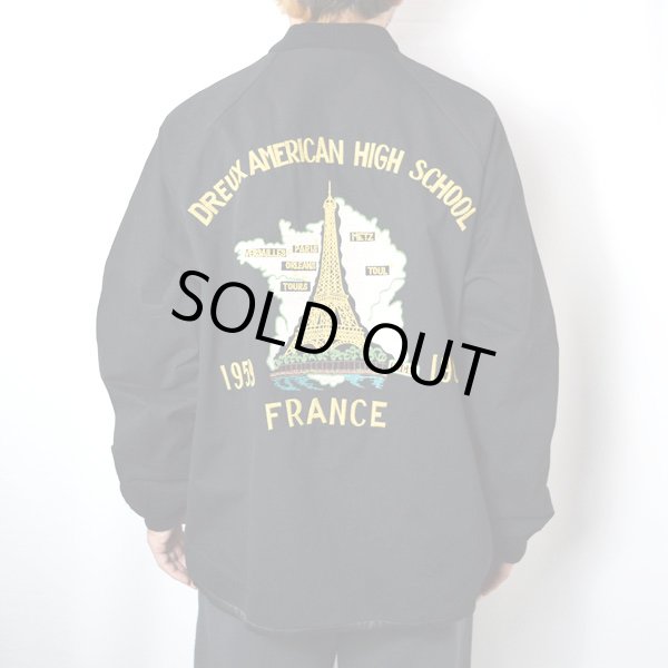 画像5: THRIFTY LOOK  REVERSIBLE SOUVENIR DAHS FRANCE 1959 JACKET COTTON TWILL (5)