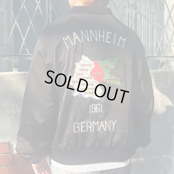 画像2: THRIFTY LOOK 　REVERSIBLE SOUVENIR GERMANY 1961 JACKET SATIN (2)