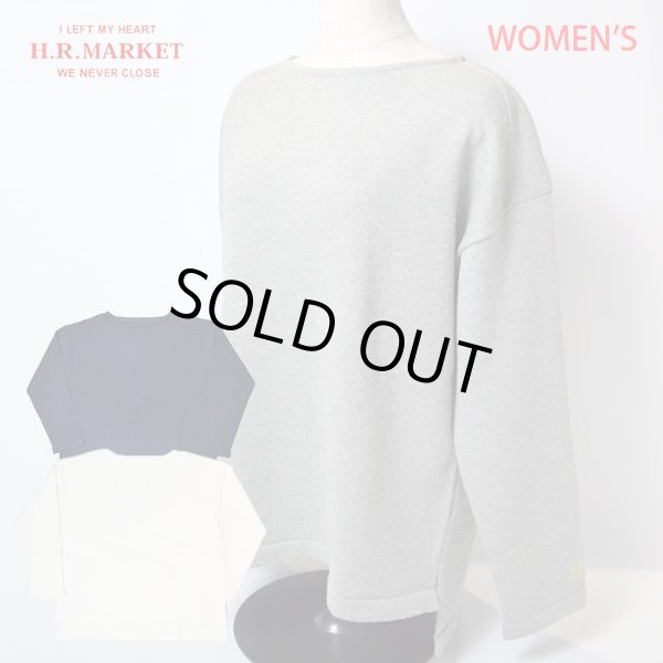 画像1: HOLLYWOOD RANCH MARKET　ループヤーンスプリングニット ボートネック ウィメンズ (1)