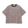 画像5: HOLLYWOOD RANCH MARKET　リサイクルマルチボーダー ドロップショルダーＴシャツ (5)