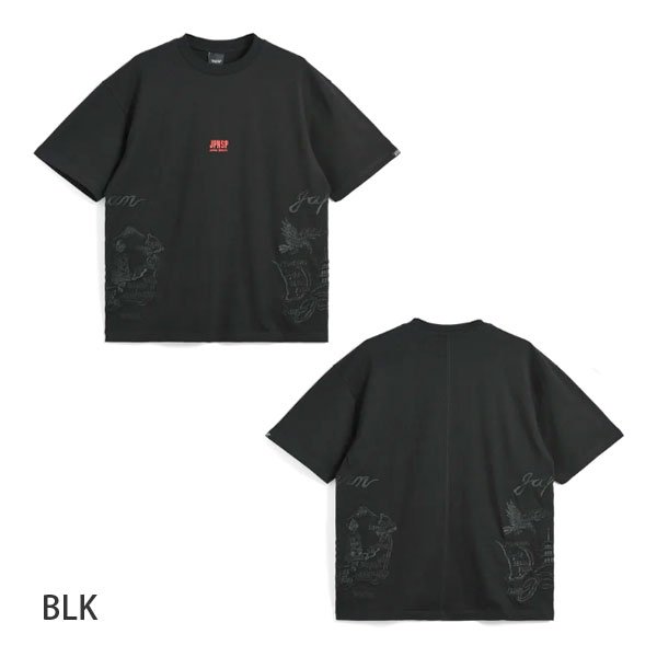 画像3: TAION　 ノンダウン ジャパンスペシャル ジャパン 刺繍 Tシャツ (3)