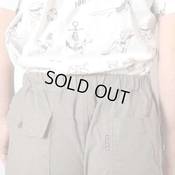 画像11: BLUE BLUE　PA0117 リネンレーヨン ストレッチスリム イージートラウザーズ (11)