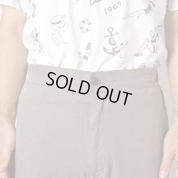 画像10: BLUE BLUE　PA0117 リネンレーヨン ストレッチスリム イージートラウザーズ (10)