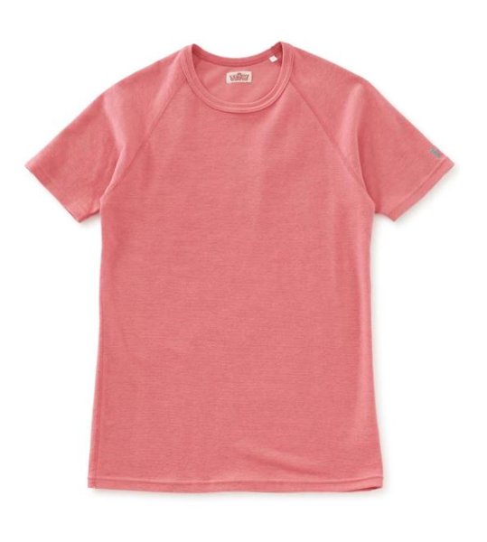 画像1: HOLLYWOOD RANCH MARKET　『ストレッチフライス ショートスリーヴTシャツ　カラー：WINE』 (1)