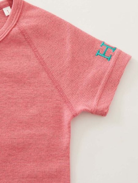 画像2: HOLLYWOOD RANCH MARKET　『ストレッチフライス ショートスリーヴTシャツ　カラー：WINE』 (2)