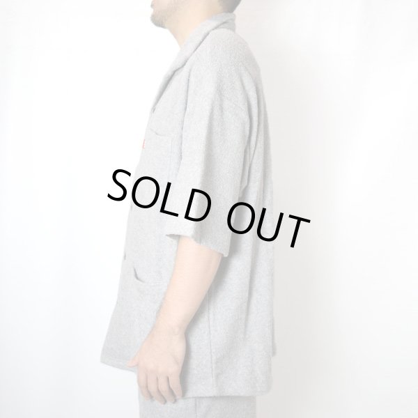 画像4: HOLLYWOOD RANCH MARKET　ダブルニット オープンカラーシャツ (4)