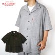 画像1: HOLLYWOOD RANCH MARKET　ダブルニット オープンカラーシャツ (1)