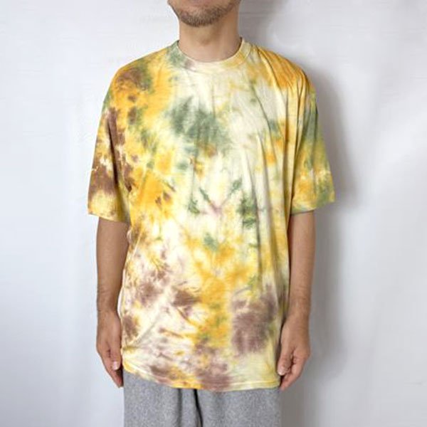 画像3: HOLLYWOOD RANCH MARKET　レーヨンテンジク タイダイリンガーＴシャツ (3)