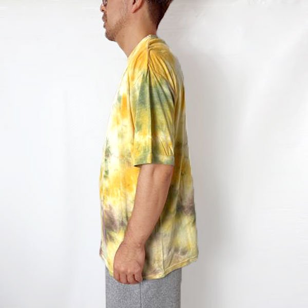 画像4: HOLLYWOOD RANCH MARKET　レーヨンテンジク タイダイリンガーＴシャツ (4)