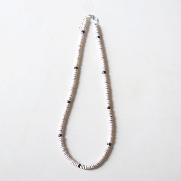 画像1: ナバホ族 ナゲットネックレス (シェル) (1)
