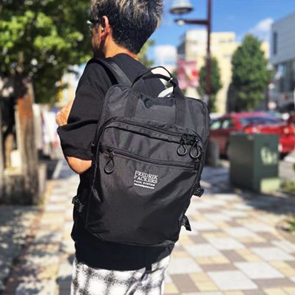 画像11: FREDRIK PACKERS　420D BACKPACK MELL (11)